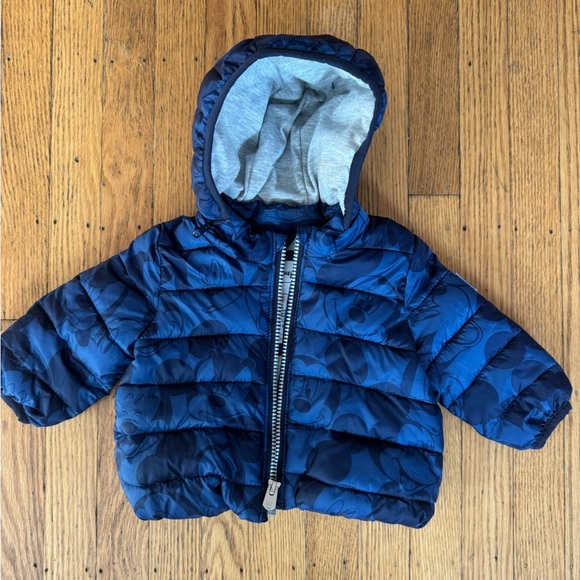 GAP Other - Baby GAP Disney Navy Blue Puffer Jacket size 0-6 months